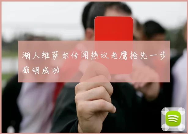 湖人维萨尔传闻热议老鹰抢先一步截胡成功